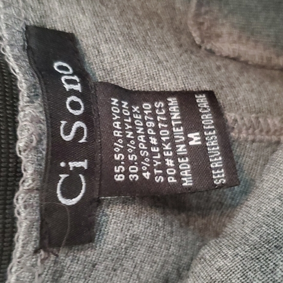 Grey Stretchy Dress Pants - Picture 3 of 3